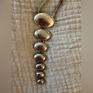 Avant Garde Paris Pewter Cobra Necklace